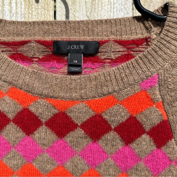 Argyle J Crew Sweater - Picture 6 of 9
